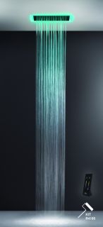 Верхний душ Gessi Afilo 57401.279 50x30 см хромотерапия белый матовый